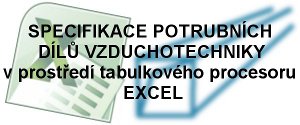 Doplněk Excelu pro vytvoření specifikace potrubí